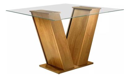 Imagem de Base Mesa Classic Ypê Sem Vidro 100% Mdf Cel Móveis