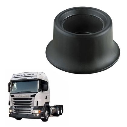 Imagem de Base Mola Pneumatica Suspensor Terceiro Eixo Scania S4 Nylon