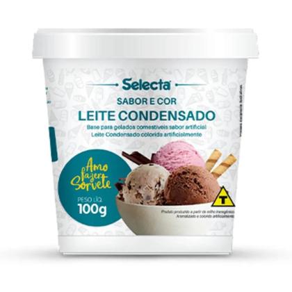 Imagem de Base para Sorvete Algemix Leite Condensado 100g - Selecta
