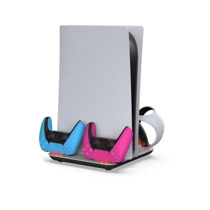 Imagem de Base Vertical Para Ps5 e Ps5 Slim VR2 Refrigeração Horizontal Controladores Dock TP5-3550