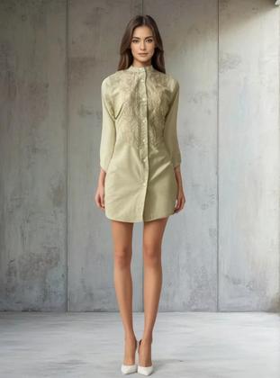 Imagem de Bata Indiana Boho Feminina Bordada Algodão PK-2417