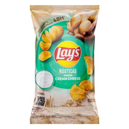 Imagem de Batata Lays Rústicas Sabor Cream Cheese 68g