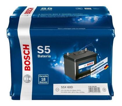 Imagem de Bateria Bosch S5x60d 60 Ah Polo Direito