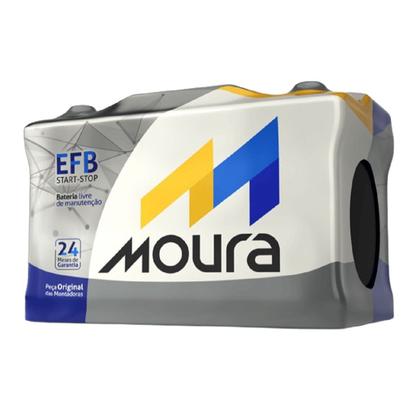 Imagem de Bateria EFB Moura Start Stop 12V 50Ah MF50ED Nivus T-Cross Comfortline TSI