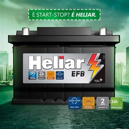 Imagem de Bateria Heliar 72 ah tecnologia start stop EFB