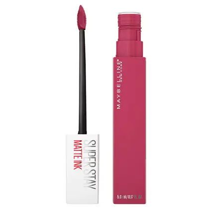 Imagem de Batom Líquido Longa Duração Maybelline SuperStay Matte Ink Pink Edition