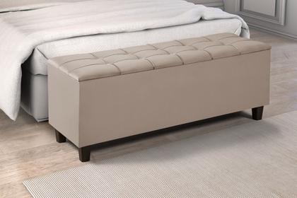 Imagem de Baú Recamier Bali Cama Casal 150cm Quarto Sala Organizador
