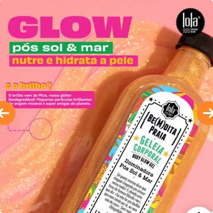 Imagem de Be(M)dita Praia - Geleia Corporal 200ml - Lola Cosmetic