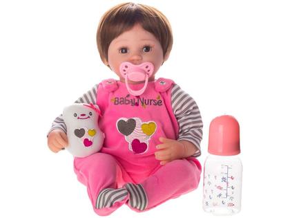 Imagem de Bebê Reborn Nurse Laura Baby 40cm com Acessórios