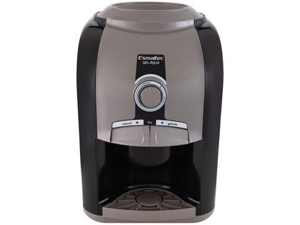 Imagem de Bebedouro de Água Esmaltec de Mesa Refrigerado por Compressor Stilo Black EGM30