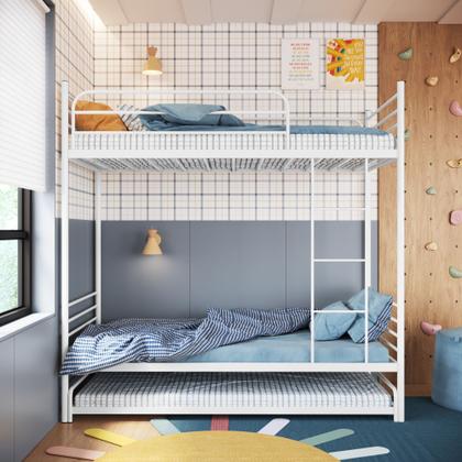 Imagem de Beliche Solteiro em Ferro James + Cama Auxiliar