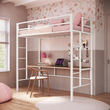 Imagem de Beliche Suspenso de Solteiro em Ferro Jolie