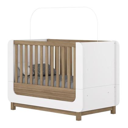 Imagem de Berço Mini Cama Aconchego Branco/Jequitibá HP - Henn