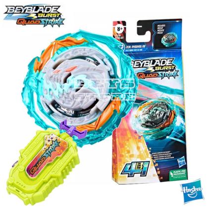 Imagem de Beyblade Zeal Nyddhog + Lançador QS String - Hasbro