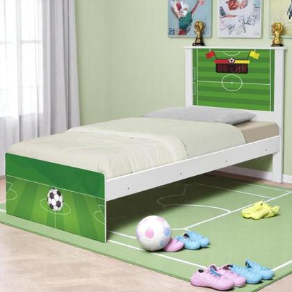 Imagem de Bi Cama Juvenil Zap Futebol Gramado com Colchões