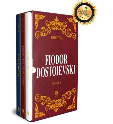 Imagem de Biblioteca Dostoiévski Volume Ii - Box Com 3 Livros - Edição De Luxo