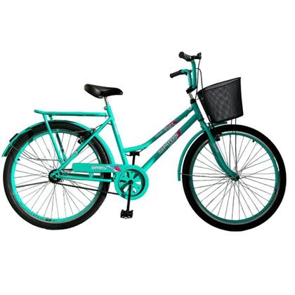 Imagem de Bicicleta Aro 26 Retro Urbana Tropical Freios V Brake Rodas Alumínio Aero Reforçado