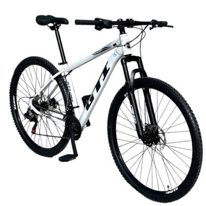 Imagem de Bicicleta aro 29 GTI Aluminio 21 Velocidades Freio a Disco Original Mtb KW Suspensão com Garantia