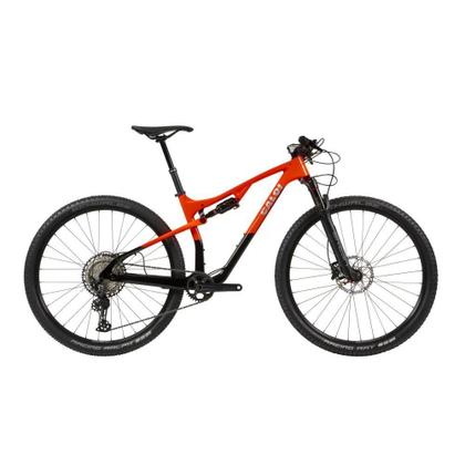 Imagem de Bicicleta Carbon Elite Fs Vermelho Slx 12v Canote Retrátil 2021