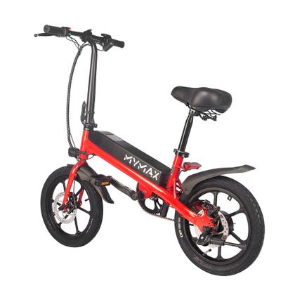 Imagem de Bicicleta Eletrica Ebike Myway 4.0 Aro 16 45km Aut Vermelha