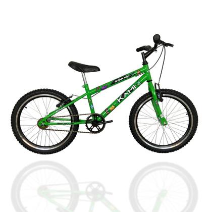 Imagem de Bicicleta Infantil Aro 20 Mtb Kami Dino Criança 6 a 10 Anos