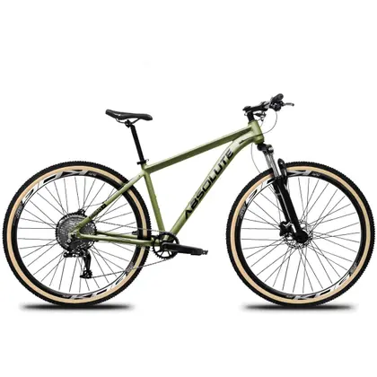 Imagem de Bicicleta MTB  Em Alumínio Aro 29 Absolute Nero 5 1x12v Pedivela Single Coroa Unica Catraca Cassete 11/50D Freio a Dsico Garfo de Suspensão 