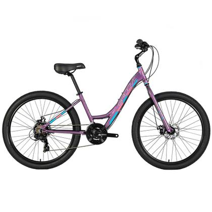 Imagem de Bicicleta urbana Groove Dustep aro 26 cor roxa quadro 15