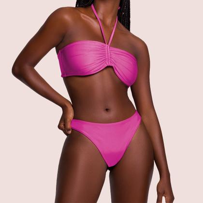 Imagem de Biquíni Calcinha Avulsa Fio Duplo Selene Com Proteção UV50+