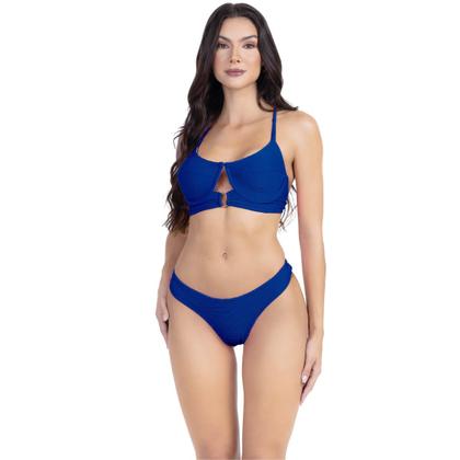 Imagem de Biquini Feminino 3D Com Aro Detalhe em U Amarração Cruzada