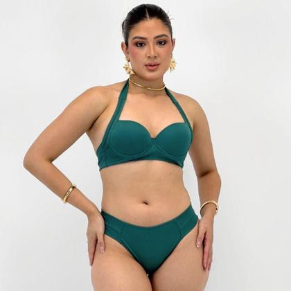 Imagem de Biquíni Sabrieli Texturizado com Bojo Tanga Sabrieli