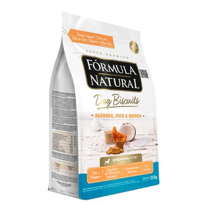 Imagem de Biscoito Fórmula Natural Dog Biscuits para Cães Adultos de Pequeno Porte Sabor Abóbora, Coco e Quinoa 250g