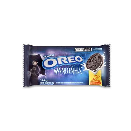 Imagem de Biscoito Recheado Oreo Original Wandinha Multipack 144g