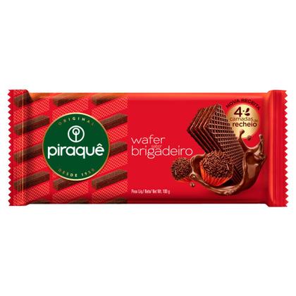 Imagem de Biscoito Wafer Piraquê Sabor Brigadeiro 100g