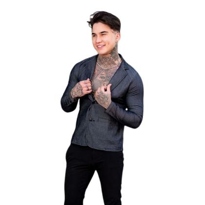 Imagem de Blazer masculino slim com elastano