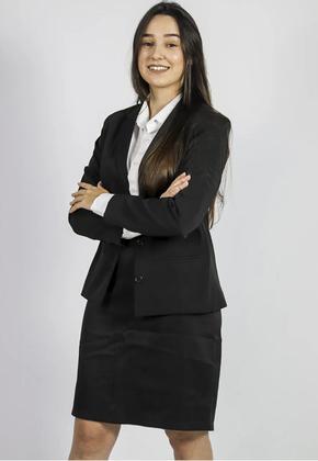 Imagem de Blazer Slim Feminino Two Way Preto Jordhan