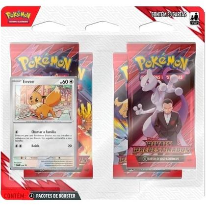 Imagem de Blister Quádruplo Eevee Pokémon - Rivais Predestinados