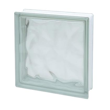Imagem de Bloco De Vidro Ondulado 30X30X10Cm (Wave) - Construmarcas