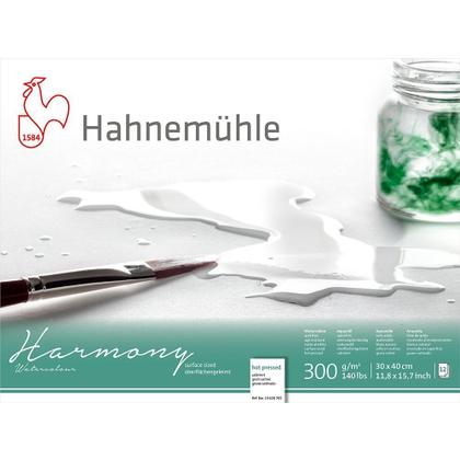 Imagem de Bloco Harmony Watercolour 30x40cm Hot Pressed 300g/m 12 folhas Hahnemuhle 10628765