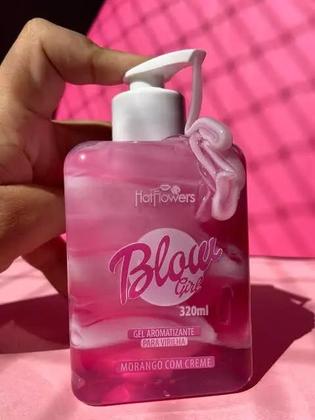 Imagem de Blow Girl - Gel Beijável para Virilha Morango com Creme 320ml Hot Flowers