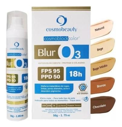 Imagem de Blur O3 Ozonio Cosmoblock Color Fps95 Cosmobeauty 50g