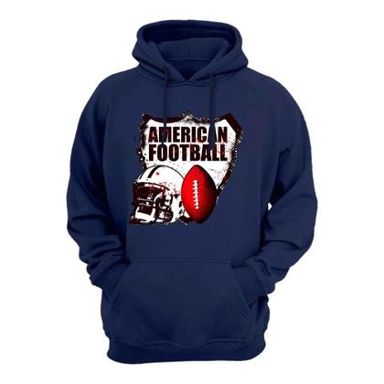 Imagem de Blusa de Frio Moletom Abrigo Plus Size Masculino Estampado Inverno Flanelado Com Bolso Canguru