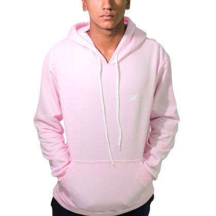 Imagem de Blusa Moletom Canguru com Capuz Plus Size Algodão Basico Casual