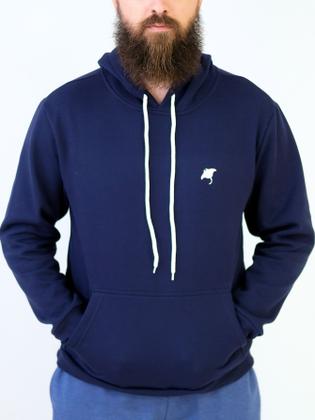 Imagem de Blusa Moletom Canguru com Capuz Plus Size Algodão Basico Casual