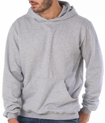 Imagem de Blusa Moletom flanelada Com Bolsos Canguru e Capuz masculina e feminina 