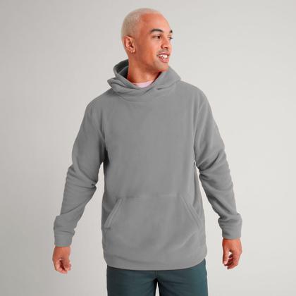 Imagem de Blusa Moletom Masculina Canguru com Bolsos e Capuz Quentinha