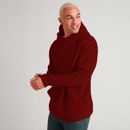 Imagem de Blusa Moletom Masculina Canguru com Bolsos e Capuz Quentinha