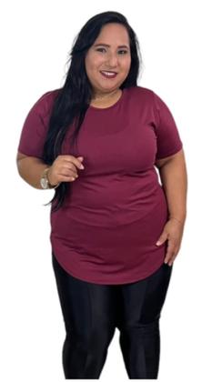 Imagem de Blusa plus size basica tapa bumbum rf:08