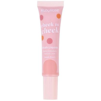 Imagem de Blush líquido Cheek to Cheek Ruby Rose - Sweet Peach