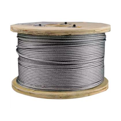 Imagem de Bobina Cabo de Aço Galvanizado 6x7 3/16 4,8mm 250 Metros