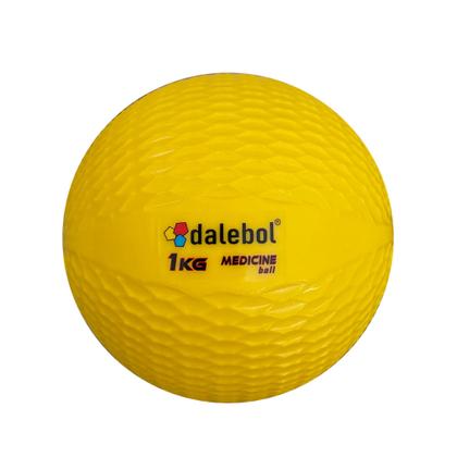 Imagem de Bola De Peso Medicine Ball Treino Musculação Exercício Funcional 1kg Dalebol + nf